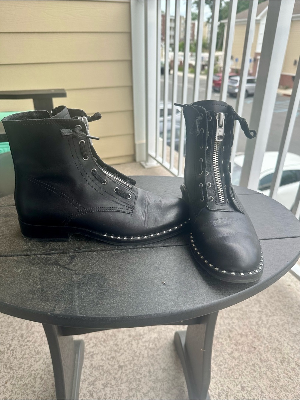 Ash Leather Boots Size 8 - Picture 3 of 6